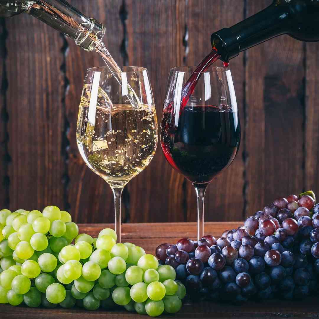 יין אדום או יין לבן